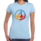 Playera 4 Fantasticos Logo Circular Marvel Algodón Premium #0003538