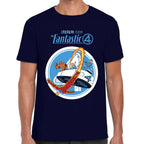 Playera 4 Fantasticos Auto Marvel Algodón Premium #0003539