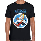 Playera 4 Fantasticos Auto Marvel Algodón Premium #0003539