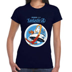 Playera 4 Fantasticos Auto Marvel Algodón Premium #0003539