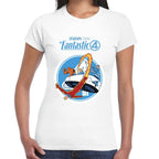 Playera 4 Fantasticos Auto Marvel Algodón Premium #0003539