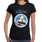 Playera 4 Fantasticos Auto Marvel Algodón Premium #0003539