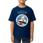 Playera de Niño 4 Fantasticos Auto Marvel Algodón Premium #0003539