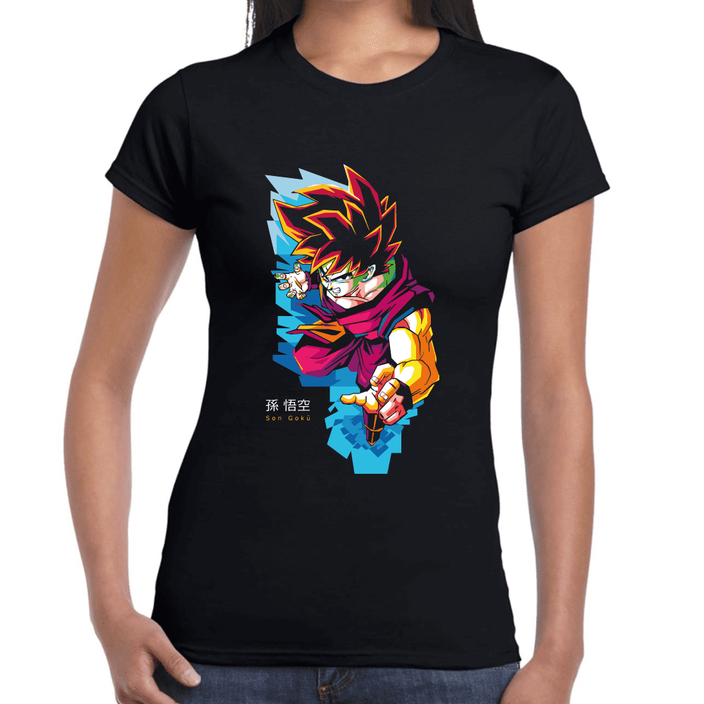 Playera Goku Dragon Ball Algodón Premium #1033