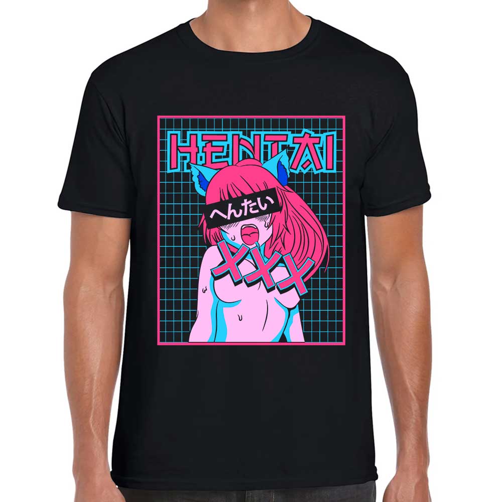 Playera Anime Hentai Algodón Premium #12