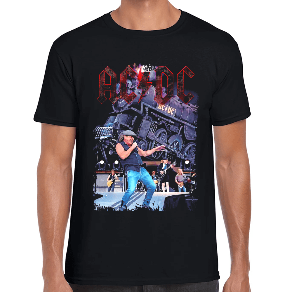 Playera AC/DC Algodón Premium #1259