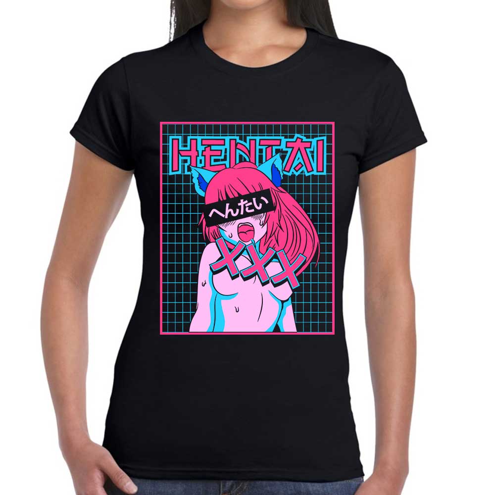 Playera Anime Hentai Algodón Premium #12