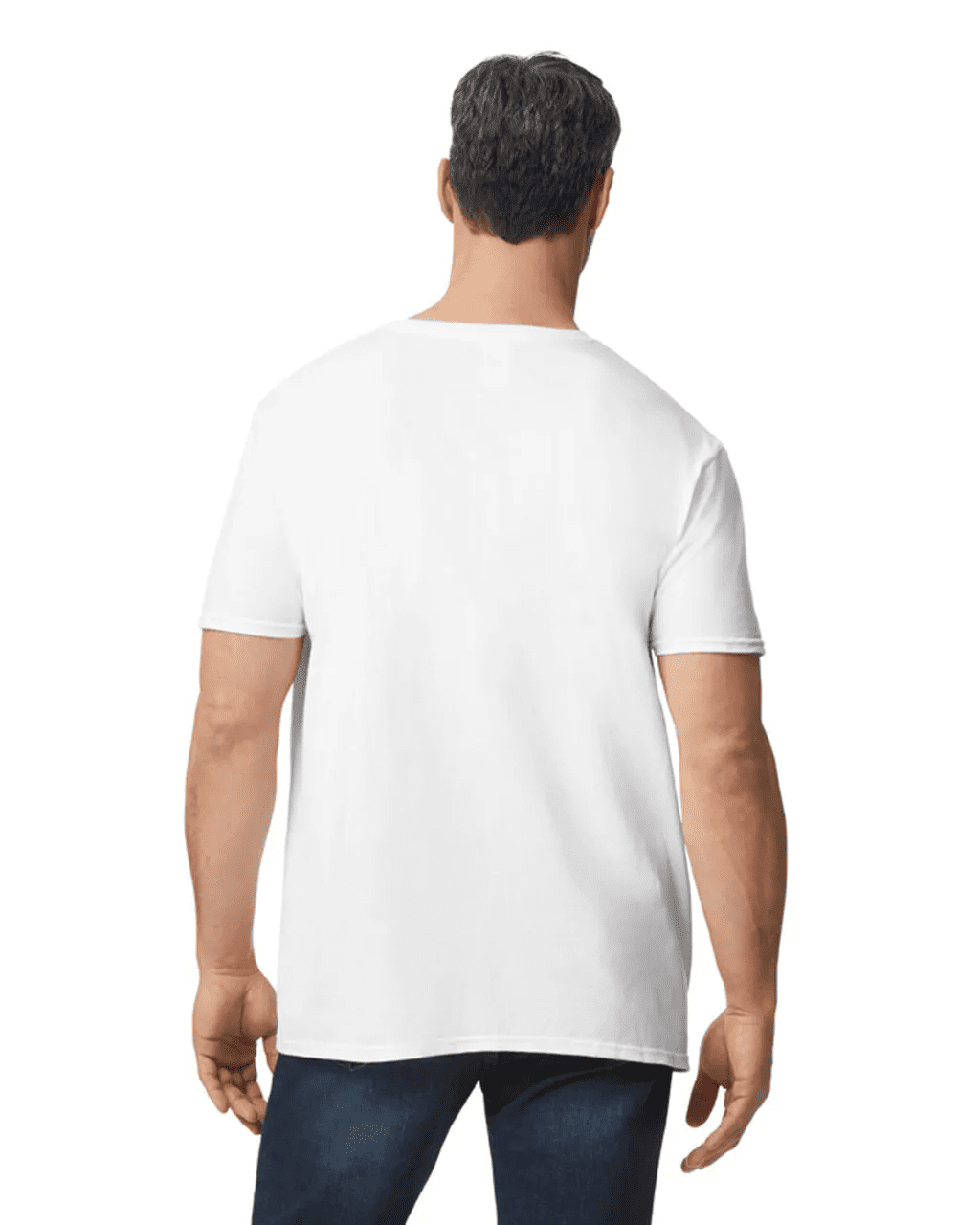 Playera Cuello V Algodón Peinado Premium