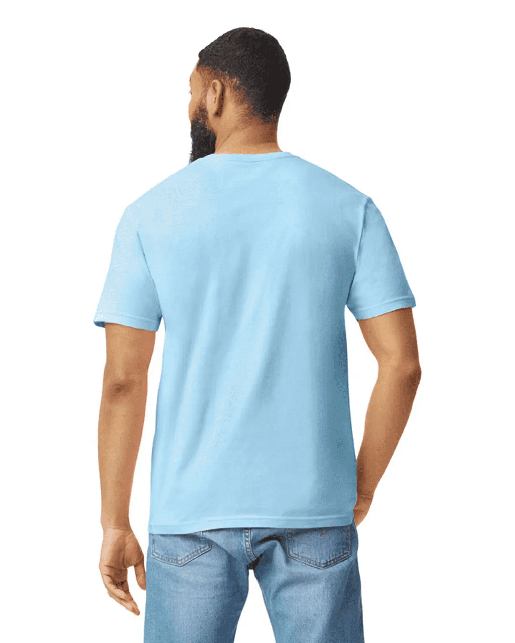 Cuello Redondo Algodón Peinado Gildan