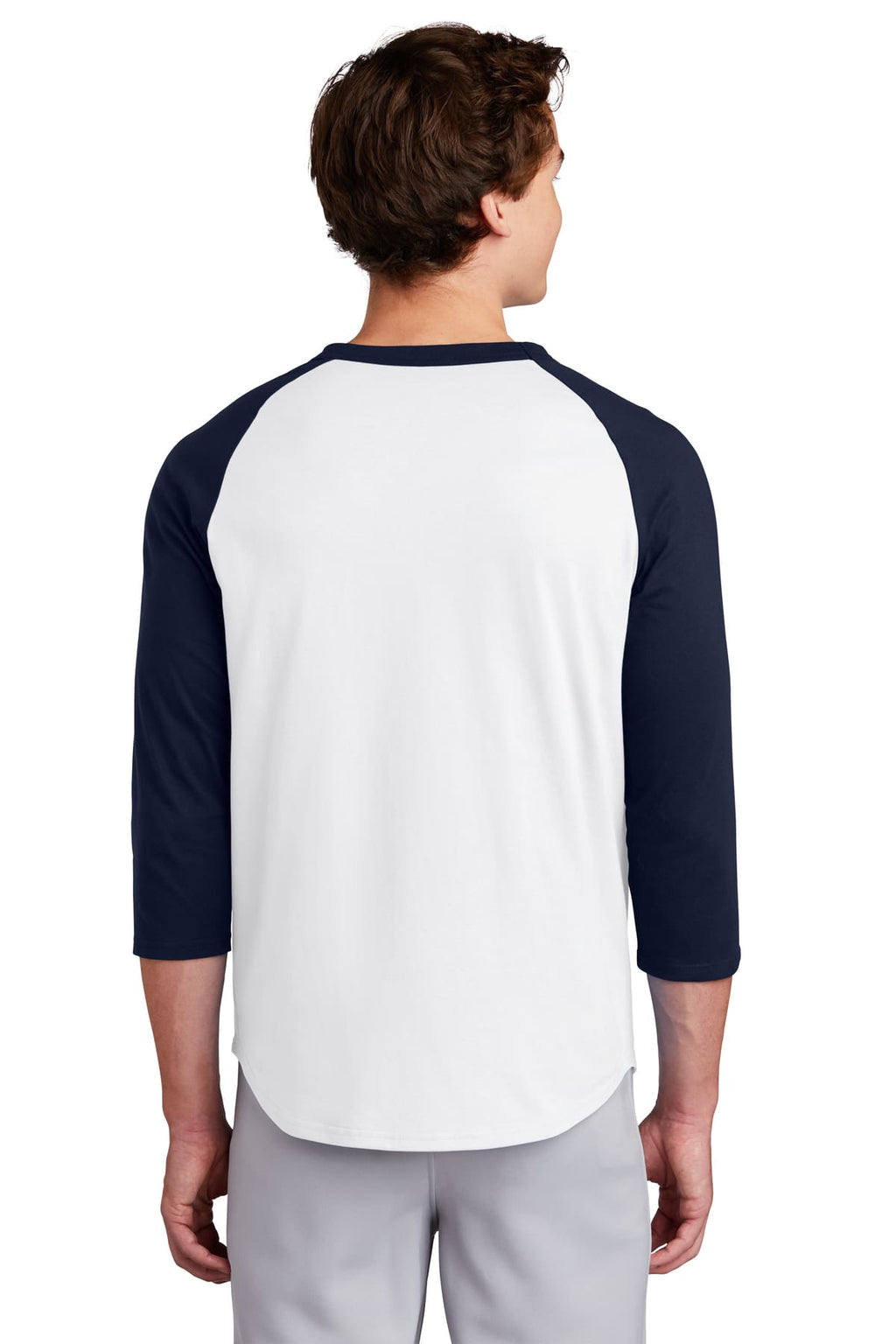 Playera Raglán 3/4 Algodón Peinado Premium
