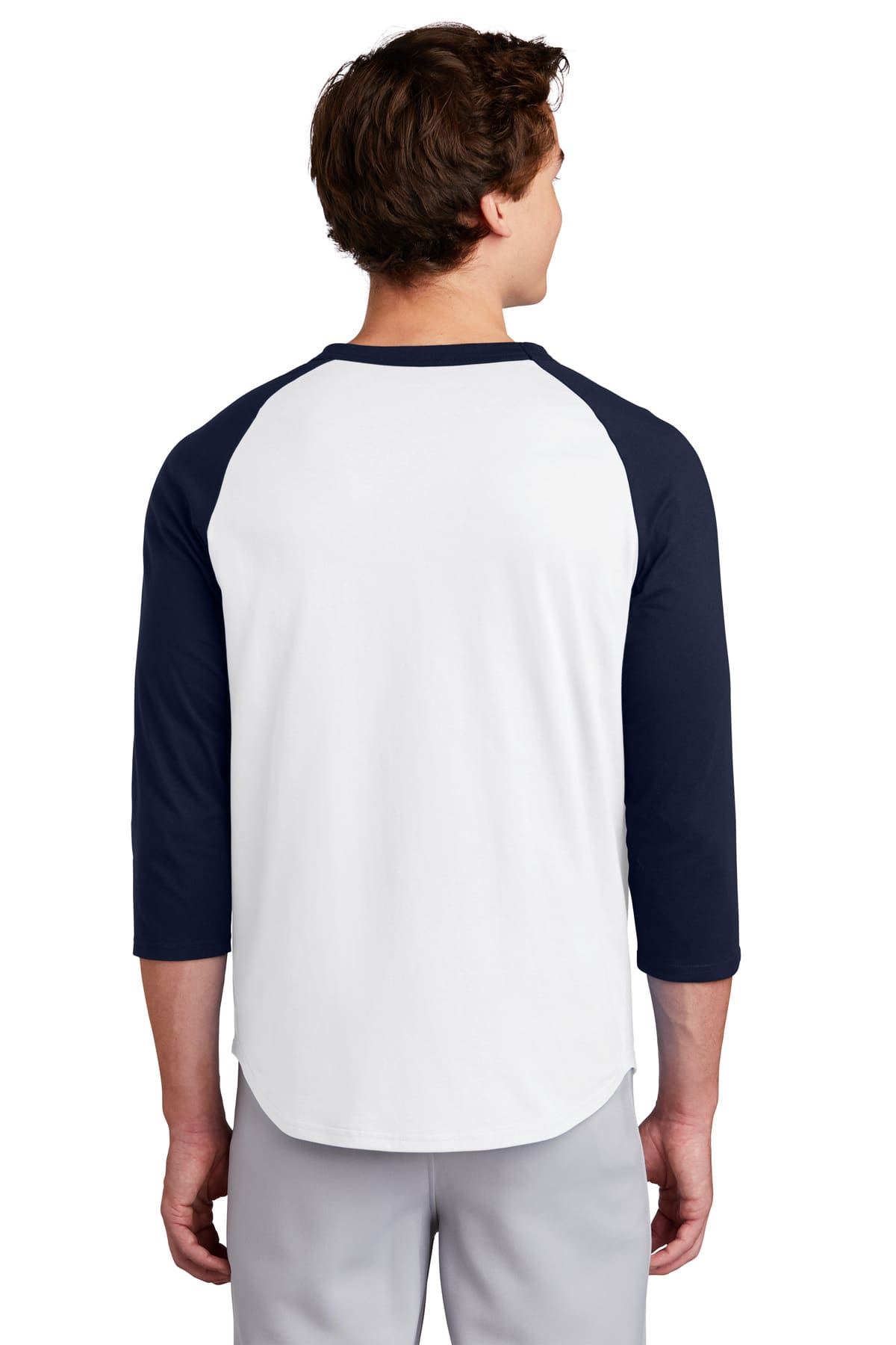 Playera Raglán 3/4 Algodón Peinado Premium