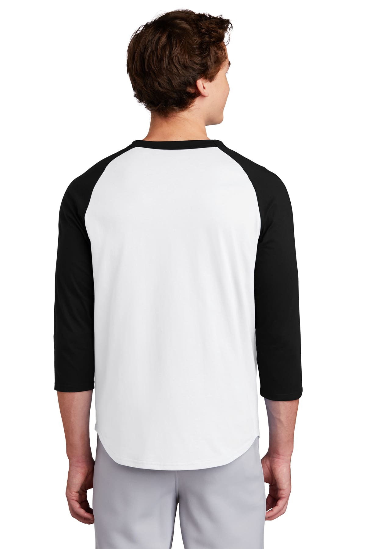 Playera Raglán 3/4 Algodón Peinado Premium
