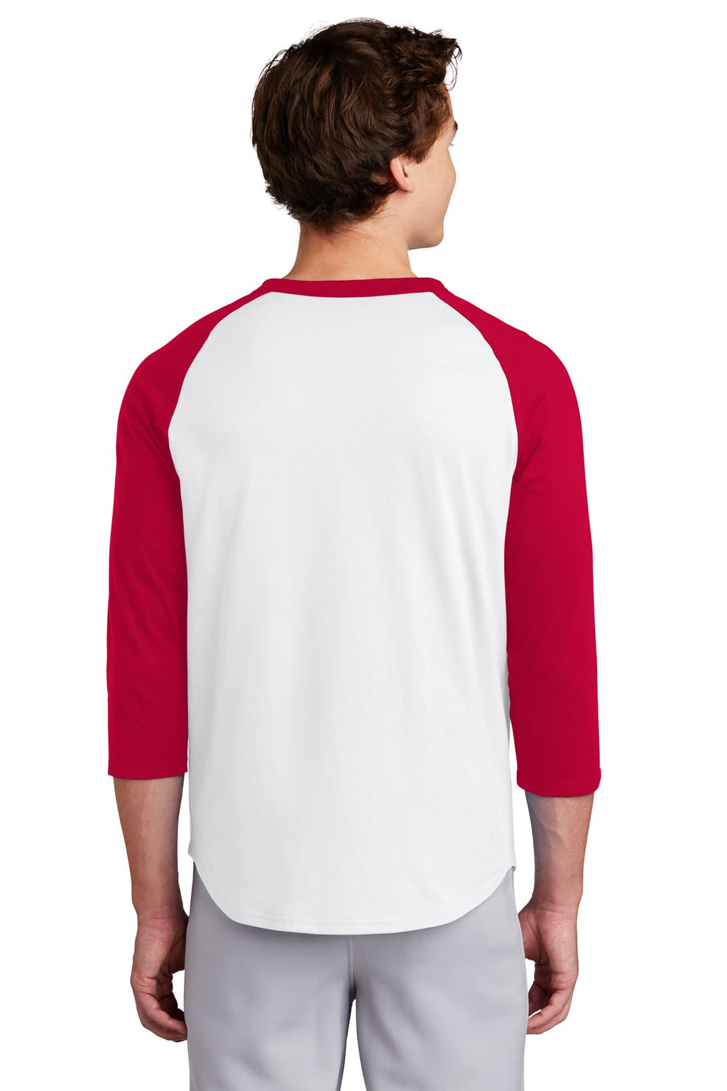 Playera Raglán 3/4 Algodón Peinado Premium