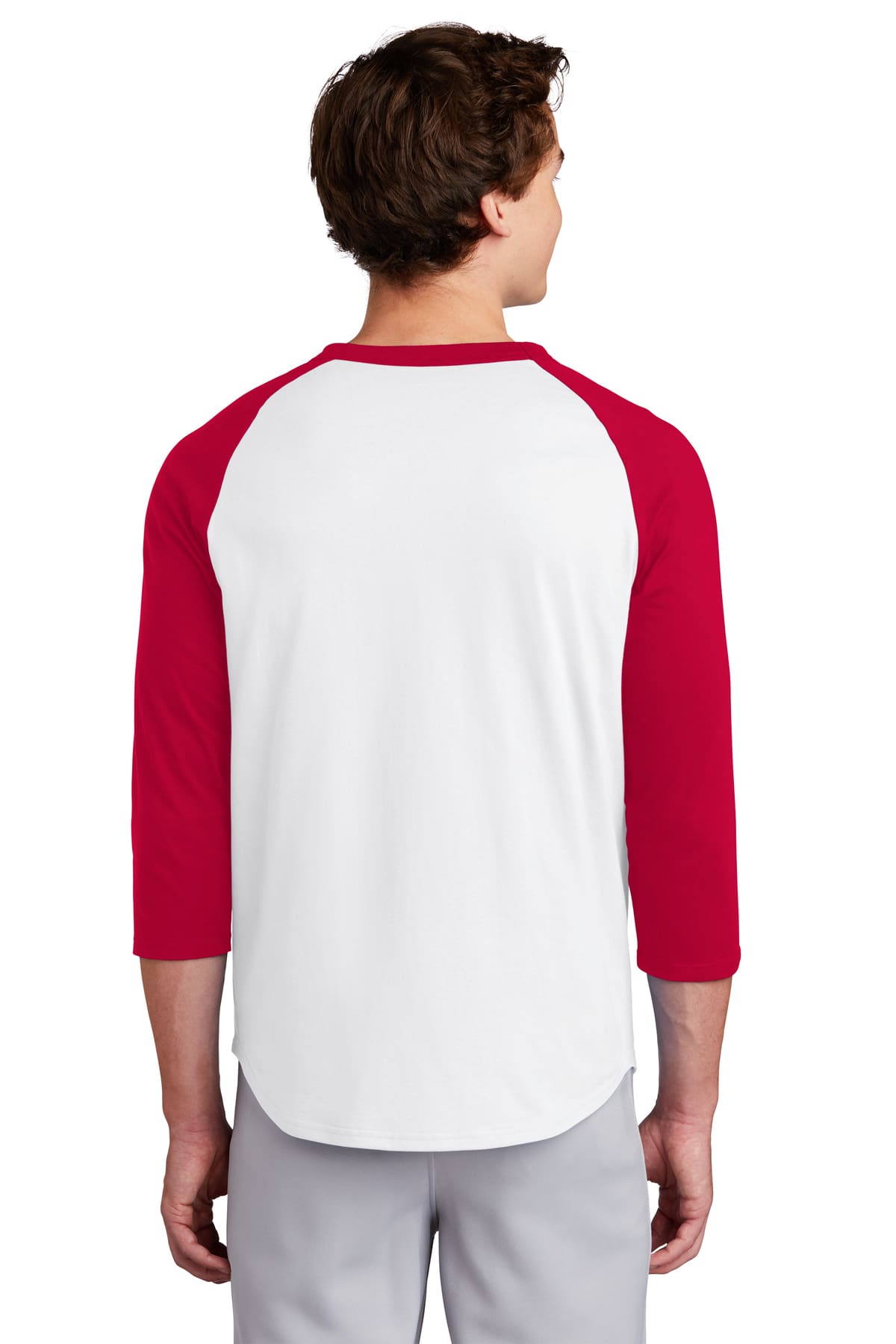 Playera Raglán 3/4 Algodón Peinado Premium