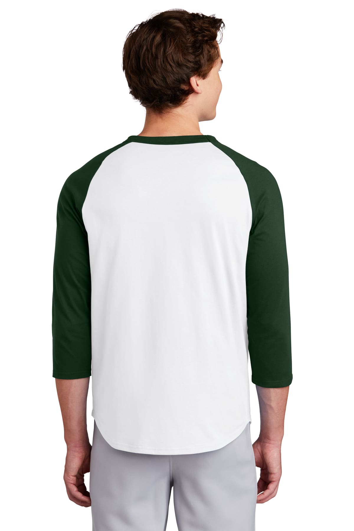 Playera Raglán 3/4 Algodón Peinado Premium