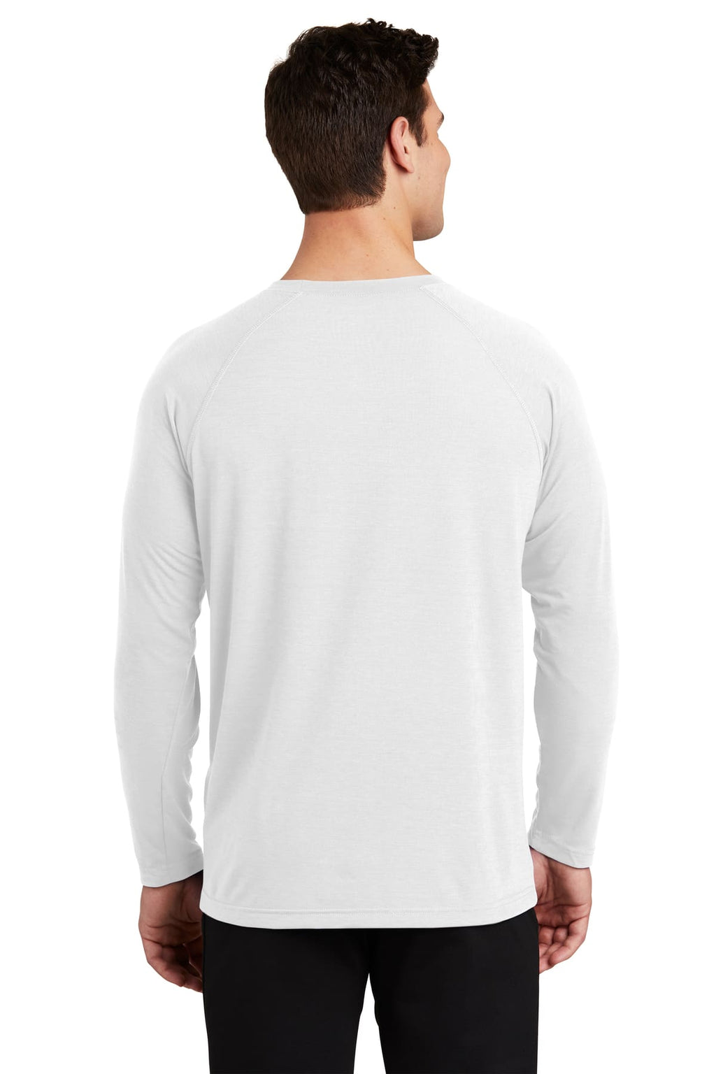 Playera Manga Larga Algodón Peinado Premium