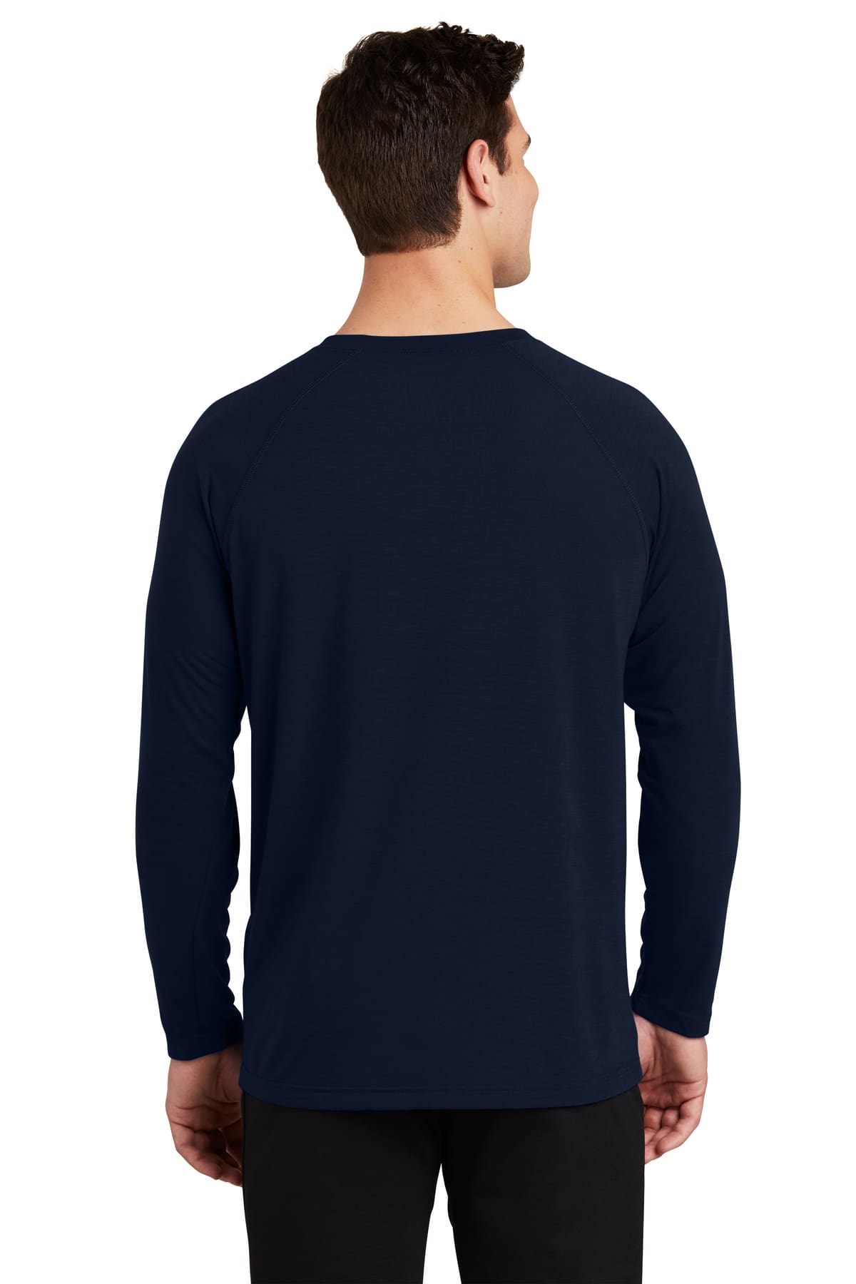 Playera Manga Larga Algodón Peinado Premium