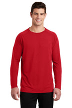 Playera Manga Larga Algodón Peinado Premium