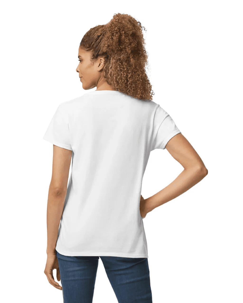 Playera personalizada para dama cuello v con envío a todo méxico